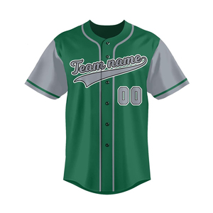 Camiseta deportiva de béisbol para hombre, de calidad, material transpirable, con botones, corte atlético, perfecta para ropa de calle y sesiones de gimnasio. - Product Image 2