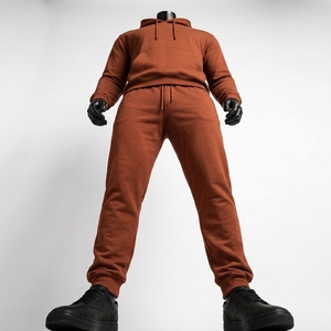 Survêtement de sport pour homme sur mesure, 2 pièces, surdimensionné, en tissu épais - Product Image 6