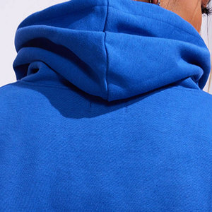 เสื้อสเวตเตอร์มีฮู้ดสีฟ้าสำหรับเด็กผู้หญิงพร้อมลายพิมพ์รูปหัวใจแขนยาวผ้าฝ้ายลำลองสำหรับเด็กสวมใส่ในฤดูใบไม้ร่วง - Product Image 4