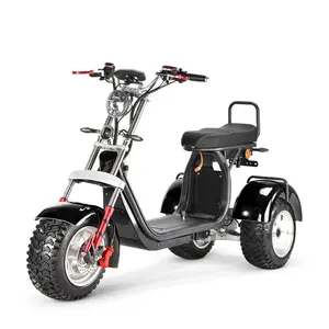 SoverSky新款3轮4000w成人电动踏板车三轮车