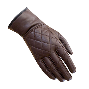 <b>Men</b> and Women <b>Gloves</b> Leather <b>Gloves</b> 100% Genuine Leather Made Knitted Lightweight <b>Men's</b> Fashion Breathable <b>Gloves</b> - Product Image 4