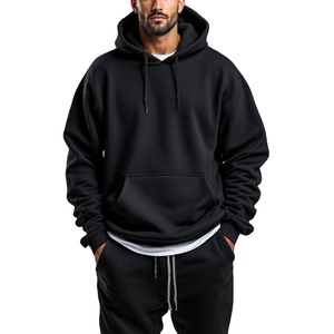 Nueva Llegada, Sudaderas con Capucha Personalizadas de Punto GSM, Sudadera con Capucha Extra Grande para Hombre con Logotipo Personalizado, Conjunto de Sudadera con Mangas Largas, Talla Grande - Product Image 6