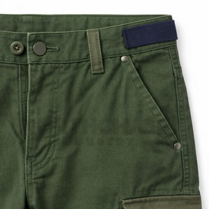 Pantalones Cargo Deportivos para Hombre al por Mayor, Cintura Alta, Ligeros, con Botones, Bajo MOQ, para Venta en Línea, Temporada de Primavera - Product Image 4