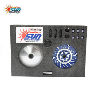ชุดพูลเลย์ CVT สำหรับมอเตอร์ไซค์ SUN RACING SPIRIT ผลิตจากเหล็กอัลลอยด์ ผลิตในไต้หวัน ระบบคลัตช์สำหรับสกู๊ตเตอร์ - Product Image 2