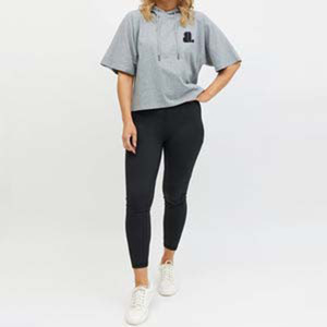 Women's O-Neck Short Sleeve T-<b>Shirt</b> Solid Color Logo Casual Regular Fit 100% Organic Cotton Breathable Eco-Friendly All Seasons - Product Image 1