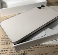Nuevo Teléfono Original 12 con Pantalla OLED de 6.1 Pulgadas, 5G, Cámara Dual, Reconocimiento Facial, Octa Core, 4GB de RAM, Francés, Español, LTE, para Juegos