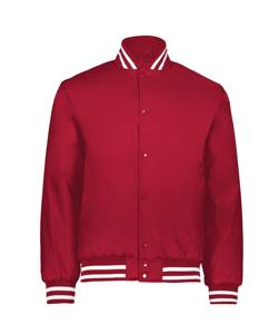 Blouson universitaire de baseball 2025 de haute qualité, imperméable et écologique pour homme, en laine et cuir de vache, idéal pour l'hiver, à prix abordable - Product Image 1