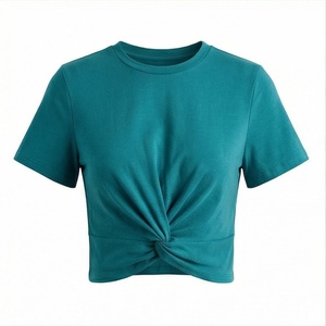 Camisetas Cortas para Mujer, Hechas a Medida, Transpirables, Ropa Casual, Estilo Boutique, Moda Fitness, Ropa Deportiva, Tendencias de Moda para Gimnasio - Product Image 1