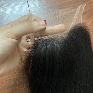 Offre Spéciale!!! Fermeture d'extension de cheveux vietnamiens de haute qualité frontale transparente et dentelle HD cheveux de toutes tailles prêts à expédier - Product Image 6