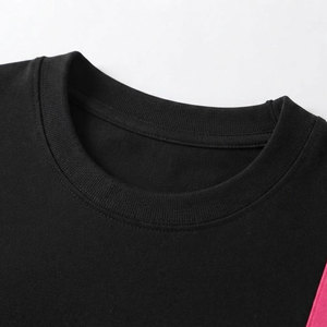T-shirt surdimensionné en toile 100 % coton de haute qualité pour homme, coupe décontractée à épaules tombantes, manches courtes, style urbain estival, écologique - Product Image 3