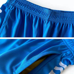 Maillot de basket-ball personnalisé imprimé en couleur, léger et respirant, 100 % polyester, vêtements de sport pour la vente en ligne - Product Image 5