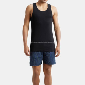 เสื้อกีฬาผู้ชายสีดำแบบกำหนดเองได้ แห้งเร็ว เสื้อกล้ามออกกำลังกายแบบไม่มีแขน สไตล์สปอร์ต เสื้อกล้ามแบบกำหนดเอง - Product Image 4