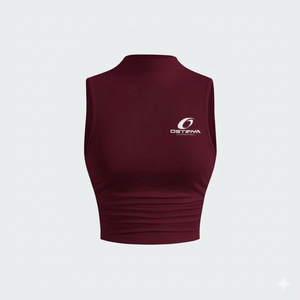 Ostriya Intl Último Estilo, Camiseta sin Mangas de Lona Tejida para Mujer, de Secado Rápido, Transpirable y Antiencogimiento, Colección de Verano, Ropa Deportiva Informal - Product Image 2