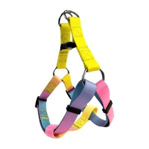 Sport Style Dog Harness Adjustable Buckle Closure Reflective Trim Nylon Material <b>Machine</b> Wash for Medium Breeds Daily <b>Walking</b> - Product Image 3