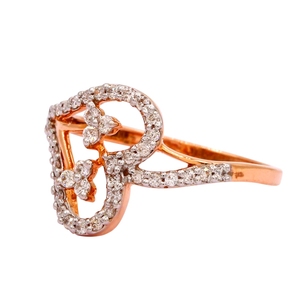 Bague d'anniversaire classique pour femme Djewels en diamant de laboratoire, or massif 14 carats, taille brillant rond, certifiée IGI & INGEMCO, vente en gros - Product Image 3