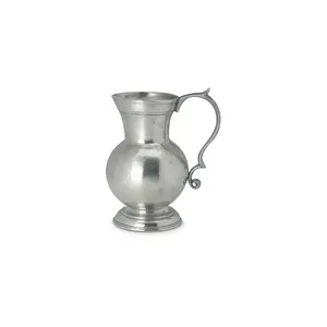 Carafe décorative en métal antique, faite à la main, pièce maîtresse de designer, pichet à eau décoratif moderne en métal fait main pour l'intérieur - Product Image 1