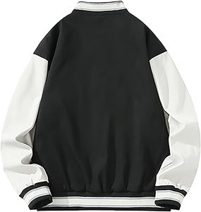 Veste universitaire vintage en laine pour homme, style Letterman, personnalisable, pour l'hiver, vente en gros OEM - Product Image 2