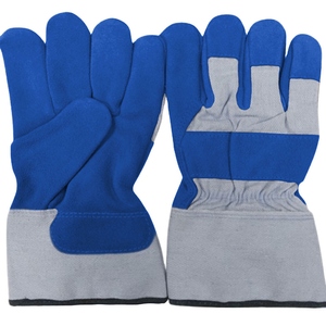 ถุงมือทำงานหนังวัวแท้คุณภาพสูงสำหรับงานหนัก ยี่ห้อ Top-Ranked Canadian Rigger ป้องกันมือสำหรับงานอุตสาหกรรมและความปลอดภัย - Product Image 4