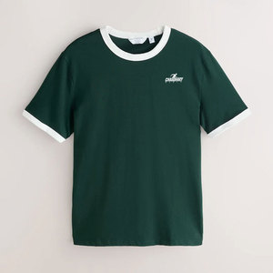 T-shirt Ringer à coutures robustes, en tissu durable, pour une utilisation quotidienne longue durée - Product Image 5