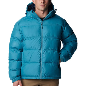 Lightweight <b>Quilted</b> Puffer Baggy Oversized Hooded Cotton Filled Unisex 100% Nylon Waterproof Breathable OEM Puffer Jacket - Product Image 2