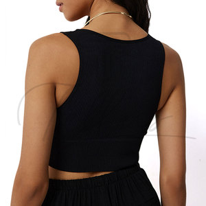 Top Corto de Mujer Elegante de Alta Calidad al por Mayor, Último Diseño de Top Corto de Mujer para Venta en Línea - Product Image 4