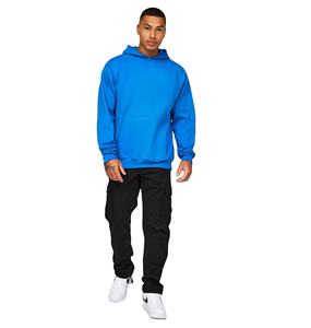 Sudaderas con capucha de algodón para hombre, sudaderas con capucha Azul Real, manga larga, tela térmica, peso pesado, personalizado, grueso, sudaderas con capucha de felpa francesa - Product Image 1