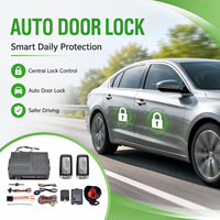 Système d'alarme universel pour voiture avec capteur de choc, système d'alarme unidirectionnel pour voiture avec pack Prestige