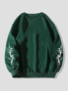 เสื้อสเวตเชิ้ตผู้หญิงแบบใหม่ทันสมัย สีและขนาดตามสั่ง เสื้อสเวตเชิ้ตเรียบง่ายขายส่ง เสื้อสเวตเชิ้ตคอกลมสำหรับฤดูหนาวที่ให้ความอบอุ่นสำหรับผู้หญิง - Product Image 1
