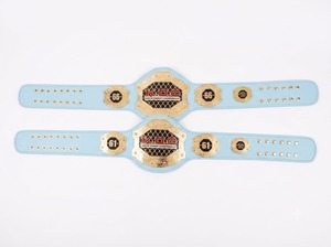 Cinturón de Campeonato de Boxeo Personalizable, Impermeable y Antideslizante, Cinturón de Premio para Torneos Profesionales, Cuero Sintético, Metal Color Plomo - Product Image 4