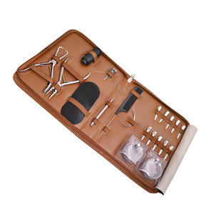 Juego de 4 Pinzas Profesionales de Acero Inoxidable de Grado Quirúrgico para Extensiones de Cabello, Kit de Pinzas con Bolsa de Almacenamiento, Duraderas - Product Image 6