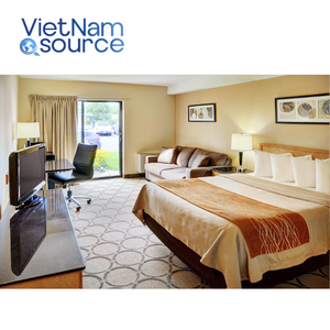 Último Comfort Inn completo OEM ODM moderno elegante comercial madera Vietnam fuente muebles moderno y lujoso estilo dormitorio personalizado - Product Image 3