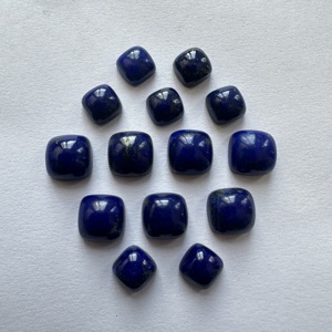 Lapislázuli 100% Natural, Cabujón Pulido a Mano, Piedra Preciosa de 5mm a 20mm, Piedras Sueltas al por Mayor - Product Image 5