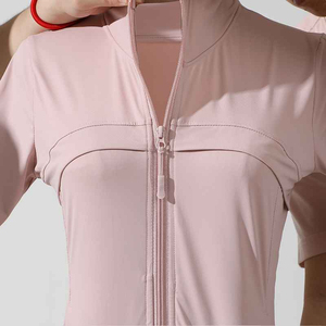 Women's Slim Fit Fitness Gym <b>Jacket</b> Breathable Quick Dry Athletic <b>Workout</b> Training <b>Jacket</b> OEM Sportswear - Product Image 4