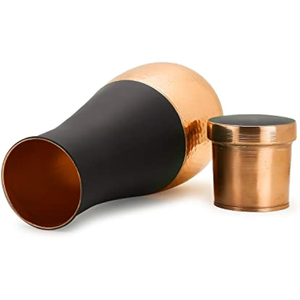 Botellas de Agua Únicas de Cobre Puro, Botellas de Cobre Hechas a Mano con Antioxidante para Yoga, Ofrecen Cobre Puro Natural al 99.03% - Product Image 3