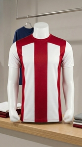 เสื้อโพลีเอสเตอร์เพอร์ฟอร์แมนซ์เจอร์ซีย์แห้งเร็วสำหรับออกกำลังกาย - Product Image 3