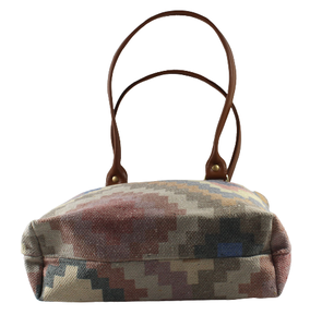Bolso de Hombro de Algodón Tejido a Mano para Mujer, con Estampado Kelim, Bellamente Cosido, para Compras y Viajes - Product Image 5