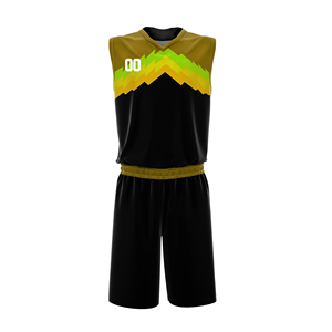 Uniforme de Baloncesto Personalizable de Verano de Buena Calidad, Último Estilo, Talla Grande, Unisex, 100% Poliéster, Absorbente de Humedad - Product Image 3