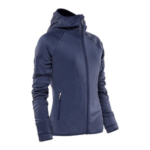 Sudadera con capucha Sherpa para esquí al aire libre, chaqueta de nieve transpirable para mujer, con bolsillos con cremallera personalizados, para deportes de invierno, incluyendo esquí y snowboard. - Product Image 3