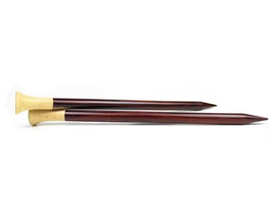 Aiguilles à tricoter en bois naturel, rondes, lisses et légères, pour projets de tricot à la main et de travaux artisanaux avec du fil. - Product Image 6