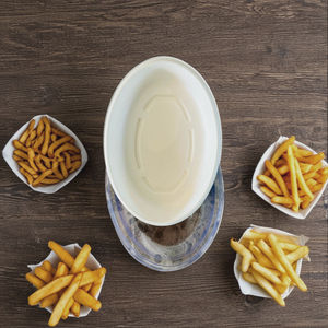 Couvercle ovale jetable biodégradable et écologique en bagasse, 32 oz, design Zen Asiatique, pour conteneur alimentaire à emporter (retour à l'école, restauration rapide) avec couvercle - Product Image 1