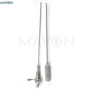 Cánula de Insuflación de Acero Inoxidable de Alta Calidad, Personalizada, con Conexión Luer Lock, Instrumentos Quirúrgicos Laparoscópicos - Product Image 4