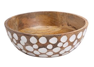 Modern Eco-Friendly Acacia Wood Salad Serving Bowl with Custom Engraving Polished Finish for Home Use - Product Image 6
