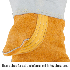 Gants de sécurité en cuir de haute qualité, nouvelle collection, services OEM, respirants, personnalisables, pour la soudure – Vente chaude - Product Image 5