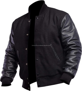 Chaqueta Varsity de Lana para Hombre MONO RIDERS, Talla XL, Estilo Hip Hop, Nuevo Diseño, Cuello Redondo, Tejido de Forro Polar Transpirable, Holgada e Impermeable - Product Image 1