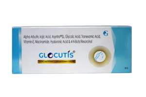 Glocutis <b>Skin</b> Brightening <b>Cream</b> 30g Alpha Arbutin Kojic Acid Niacinamide Dark Spots Radiant Pigmentation Even Tone - Product Image 4