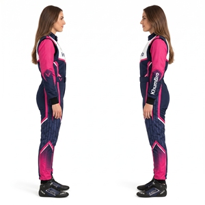 Combinaison de course pour femmes KhumBro à manches longues, impression par sublimation, respirante, imperméable, ignifuge, vêtements de sport automobile, vente en gros - Product Image 3