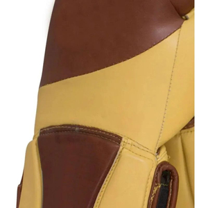 Gants de boxe MMA personnalisés de haute qualité, couleur au choix, avec fermeture, évacuation de l'humidité, doigts entièrement couverts, en cuir véritable, professionnels - Product Image 5