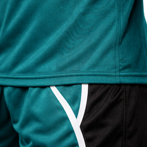 Conjunto de Camiseta de Fútbol Verde para Hombre, Manga Corta, Poliéster que Absorbe la Humedad, Uniforme Deportivo, Kit de Equipo, Impresión Personalizada para Adultos - Product Image 5