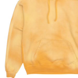 Sweat-shirt jaune moutarde de qualité supérieure – Sweat-shirt unisexe confortable avec poche avant et capuche réglable - Product Image 4