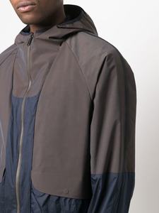 แจ็กเก็ตกันลมกันฝนสำหรับผู้ชายแจ็คเก็ตกันลมกันฝนกันน้ำมีฮู้ดน้ำหนักเบาสำหรับเล่นกีฬา - Product Image 4